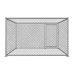 Acheter Bcelec RA-D22 Parc à Chiots 2x2x1.2m, enclos pour chiens, chenil d'extérieur, enclos d'exercice cage pour chiens