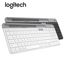 Universal Clavier Bluetooth sans fil ultra-mince téléphone portable iPad ordinateur portable | clavier (blanc)