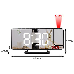 Avis Miroir LED Horloge Électronique Ports de Charge USB