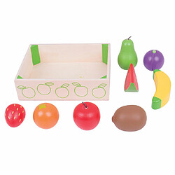 Acheter Bigjigs Toys Cagette de fruits en bois pour petits