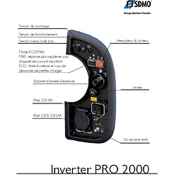 Acheter Sdmo - Groupe électrogène Pro 2000W - Inverter Pro 2000