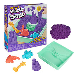 Spinmaster Kinetic Sand SABLE MAGIQUE - COFFRET CHÂTEAU BAC À SABLE