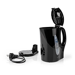 Avis NEDIS Cafetière électrique 2 Tasses Duo 2 x 0.25l Filtre permanent lavable 450W noir Arrêt automatique + Bouilloire électrique 2200W Noir