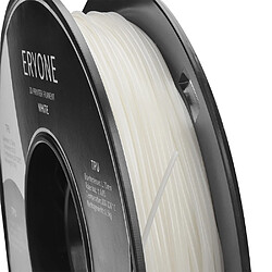 Avis None Filament ERYONE TPU pour imprimante 3D 0,5 kg (1,1 lb)/bobine - Blanc