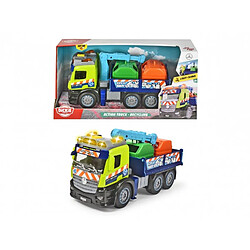 Dickie Toys Camion action - recyclage - camion Mercedes