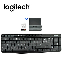 Universal Logitech K375s Bluetooth 2.4GHz USB sans fil clavier double mode pour ordinateurs portables Ordinateurs portables avec support mobile universel