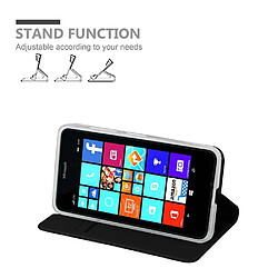 Cadorabo Coque Nokia Lumia 640 Etui en Noir pas cher