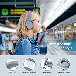 Avis Universal Écouteurs Bluetooth Écouteurs sans fil Annuler le bruit actif Écouteurs avec microphone pour téléphones portables