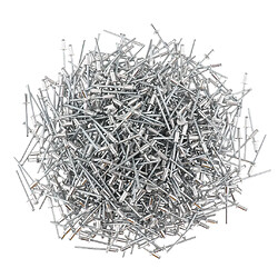 Lot de 1000 rivets pop à dôme ouvert blind en aluminium 4mm 4.0x8mm