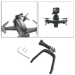 Avis Caméra Top Mount Support Fixe Pince Adaptateur D'extension Supérieur Kit pour DJI FPV Drone Accessoires Taille: 70x70x2 0mm/ 2.76x2.76x0.79 pouces