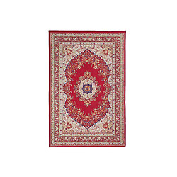 Beliani Tapis rouge 140 x 200 cm KARAMAN pas cher