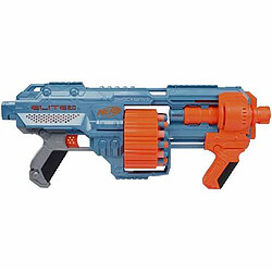 pistolet shockwave RD-15 et Flechettes Nerf Elite 2.0 Officielles bleu orange