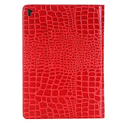 Avis Wewoo Smart Cover rouge pour iPad Pro 9,7 pouces cartes et portefeuille Crocodile Texture horizontale Flip étui en cuir avec titulaire fentes