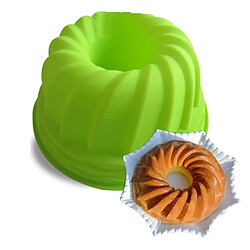 Totalcadeau Moule en silicone à kouglof 18 cm gateau