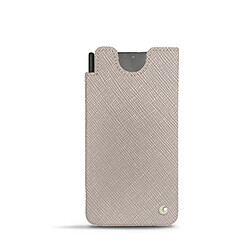 Pochette cuir Samsung Galaxy S21 Ultra - Pochette - Taupe innocent ( Pantone #d6d2c4 ) - NOREVE