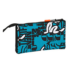 Avis El Nieto Trousse Fourre-Tout Triple El Niño Ocean Noir Bleu (22 x 12 x 3 cm)