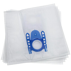 vhbw 5 sacs micro fibres non tissées remplace Kärcher 6.904-329.0, 69043290 pour aspirateur 29,8cm x 30cm