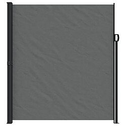 Avis Maison Chic Auvent latéral rétractable | Store latéral | Brise-vue latéral anthracite 220x500 cm -GKD26441