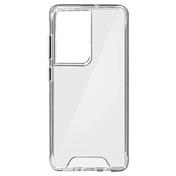 Avizar Coque Samsung S21 Ultra Coins Bumper Antichoc Collection Cristal Transparent