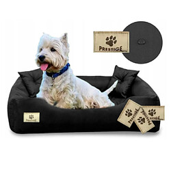 Coussin pour chien/chat Prestige lair 115x90 / 130x105cm noir grand confortable