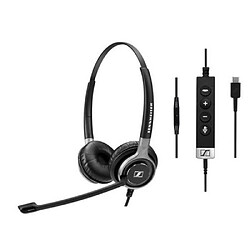 Sennheiser SC 665 Micro Casque Circum-Auriculaire Filaire 3.5mm Jack 115dB Noir