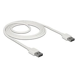 Câble USB 2.0 DELOCK 85194 (2 m) Blanc