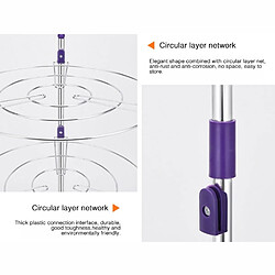 Avis Wewoo Panier à marmites multifonctions Support à en acier inoxydable à cinq couches de Wok