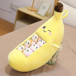 Universal 40 cm mignon en peluche oreiller de banane fruit kid jouet kawaii cadeaux d'anniversaire | oreillers moelleux