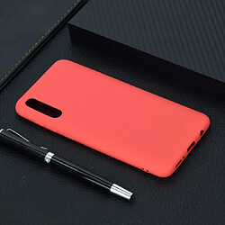 Wewoo Coque Souple Pour Galaxy A50 Bonbons TPU Couleur Rouge