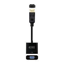 Avis Convertisseur Nanocable Displayport vers SVGA - Displayport /M-SVGA/H - 15 cm - Couleur Noir