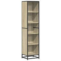 vidaXL Bibliothèque chêne sonoma 40x35x170,5 cm bois d'ingénierie