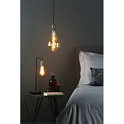 Avis Luminaire Center Lampe de table Kiefer Cuivres Antique,Noir mat 1 ampoule 45cm