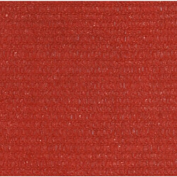 Acheter Helloshop26 Voile d'ombrage 160 g/m² rouge 3 x 3 m PEHD 02_0009266