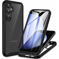 Xeptio Coque 360 degrés intégrale pour Samsung Galaxy S23 FE 5G Protection arrière PC Case et Avant en TPU Transparente -