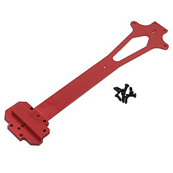 Deuxième Plaque De Plancher Pour 1/12 WLtoys 124018 124019 4WD Buggy Parts Rouge pas cher