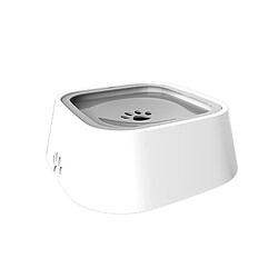 Universal Bol d'eau pour chiens et chats Étanche à l'écoulement Non humide Machine à boire Porter Floating Slow Water Breeder Distributor Fontaine pour animaux de compagnie | Nourriture pour chiens