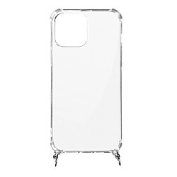 Avizar Coque iPhone 13 Anneau personnalisable avec bijou/Chaîne - Transparent