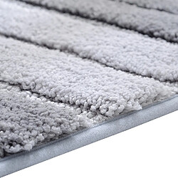 Wewoo Tapis en microfibre pour de salle de bains de cuisine anti-glisse intérieurtaille 43x61cm bleu pas cher