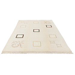 Vidal Tapis de laine 244x165 beige Darya pas cher