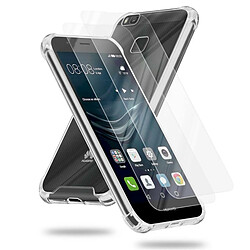 Cadorabo Coque Huawei P9 LITE 2016 / G9 LITE en Transparent + Verre trempé