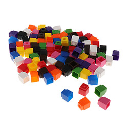 Cube en bois puzzle Tetris casse-tête 3D carré pas cher