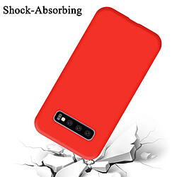 Avis Cadorabo Coque Samsung Galaxy S10 PLUS Etui en Rouge