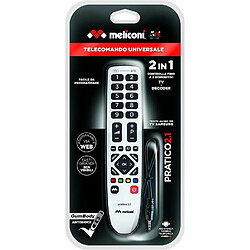 Meliconi PRATICO2.1 Telecomando Universale Gumbody Sen 2