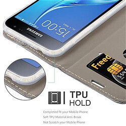 Acheter Cadorabo Coque Samsung Galaxy J3 2016 Etui en Gris