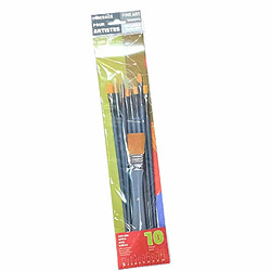 Raphael 9 pinceaux pour peinture acrylique et 1 Spalter