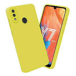 Acheter Cadorabo Coque Huawei Y7 2019 / Y7 PRIME 2019 Etui en Jaune