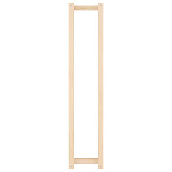 Acheter vidaXL Porte-serviette 23x18x110 cm Bois de pin massif