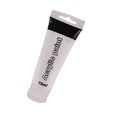 Peinture Acrylique Pigment Imperméable Adultes Artisanat Dessin Coloriage Blanc