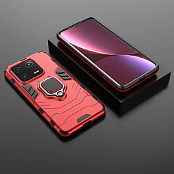 Avis Htdmobiles Coque pour Xiaomi 13 Pro 5G - housse etui rigide anti choc + film ecran - ROUGE