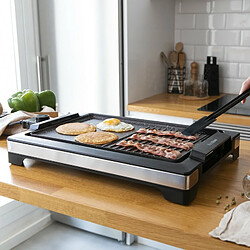 Cecotec Plancha électrique Tasty&Grill 2000 Inox MixStone